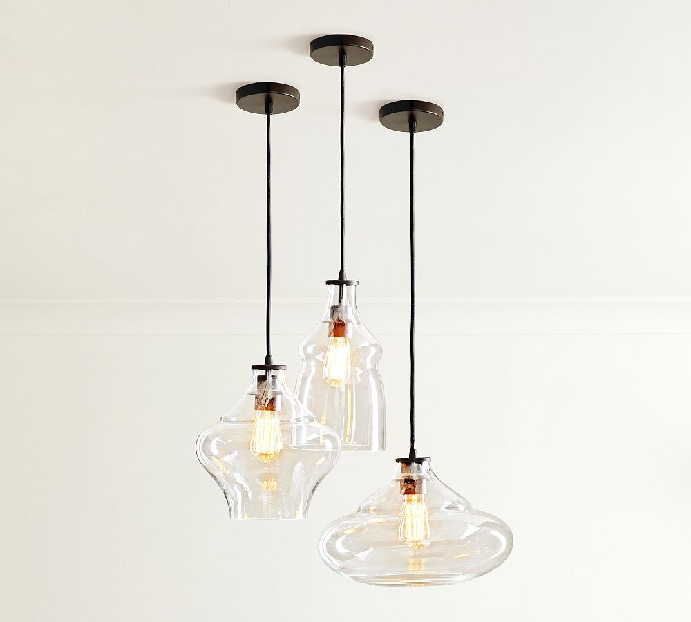 McCarthy 3-Light Glass Pendant (23&quot;)