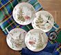 Enchanted Forest Salad Plates - Mixed Set of 4