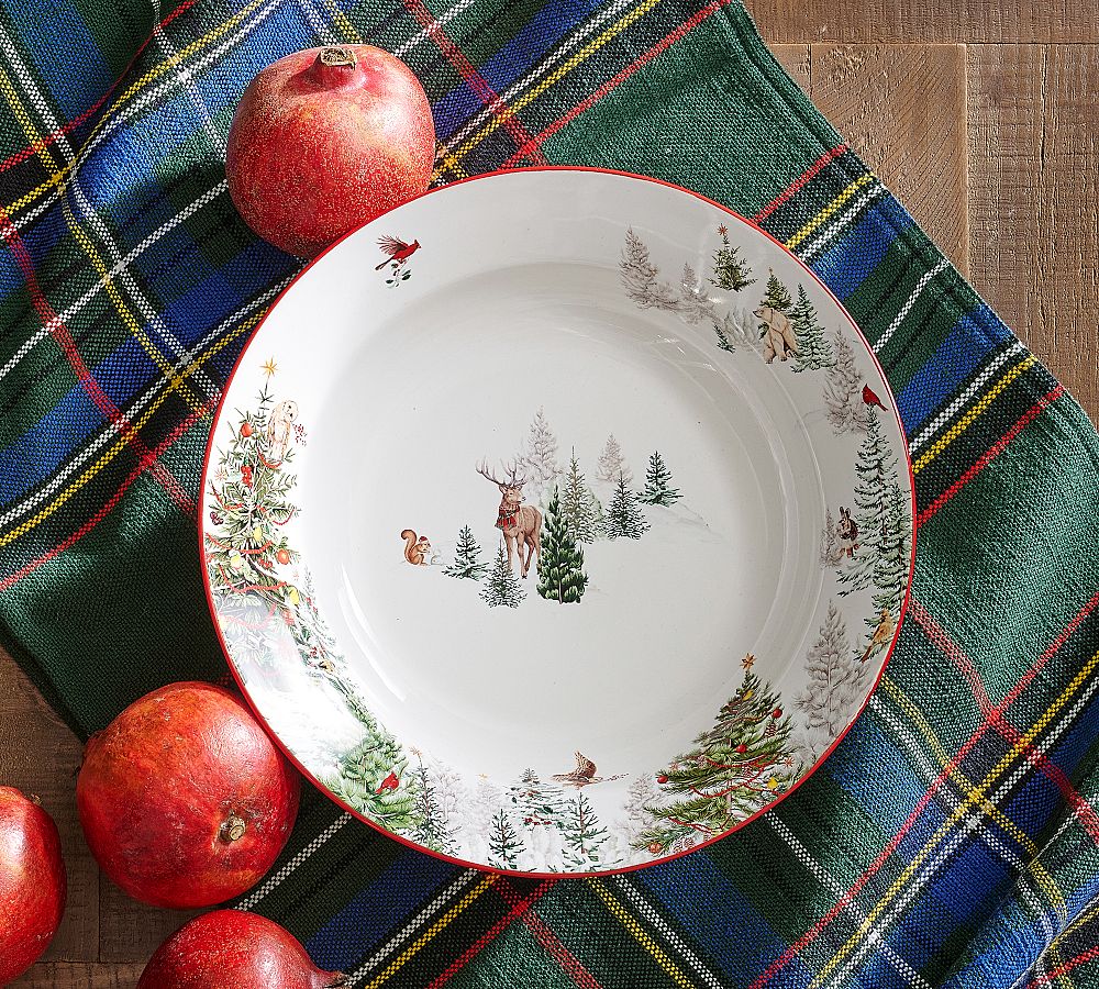 Enchanted Forest Serving Bowl
