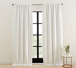 Belgian Linen Unlined Curtain Made with Libeco&#8482;