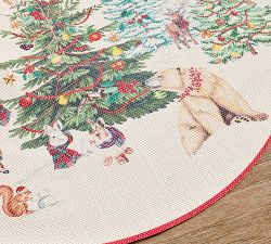 Chilewich Enchanted Forest Round Placemats - Set of 4