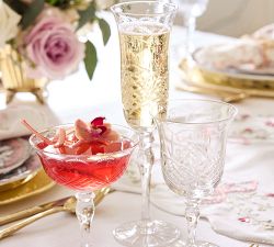 LoveShackFancy Coupe Glasses - Set of 4