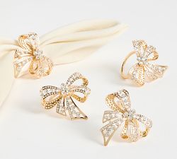 LoveShackFancy Bow Napkin Rings - Set of 4