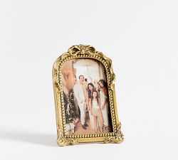LoveShackFancy Gold Bow Frame