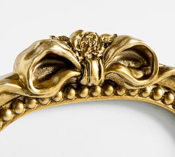 LoveShackFancy Gold Bow Frame
