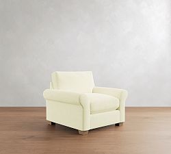 PB Comfort Modern Roll Arm Chair