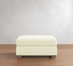 PB Comfort Modern Roll Arm Ottoman and a Half