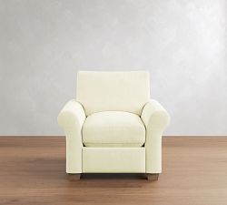 PB Comfort Modern Roll Arm Recliner