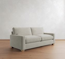PB Comfort Modern Square Arm Sofa (62&quot;-118&quot;)