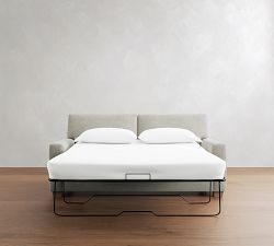 PB Comfort Modern Square Arm  Sleeper Sofa (57"-81")