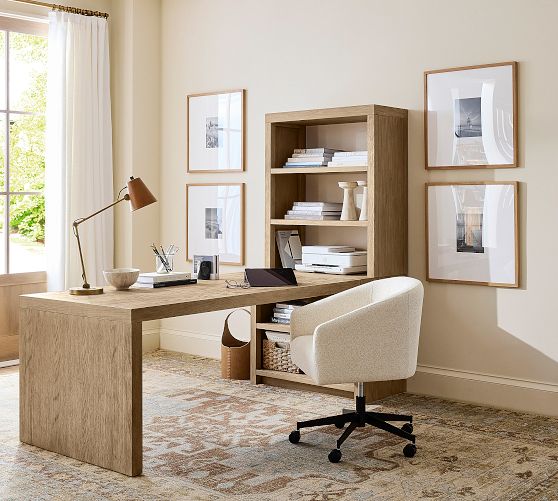 Pottery Barn ホワイト 木製 デスク 引き出し付き ポッタリーバーン Pottery Barn ホワイト 木製 デスク 引き出し付き ポッタリー