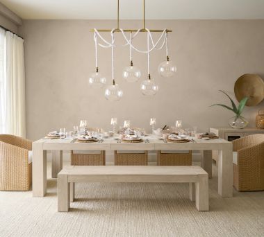 Laguna Baldwin Woven Dining Room