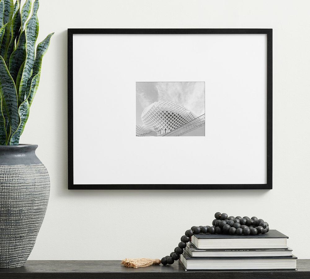 Wood Gallery Frames - 21"x27" (8"x10", 18"x24" Opening) - Black