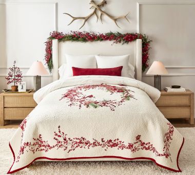 Harper Red Berry Bedroom