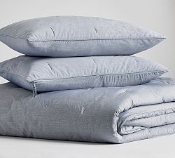 3-Piece Silas Solid Comforter &amp; Shams Set