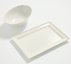 Cabana Outdoor Melamine Serving Platter &amp; Bowl Set