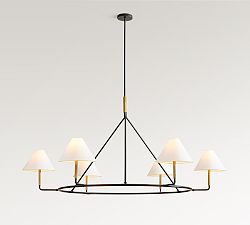 Kensington Metal Round Chandelier (60")