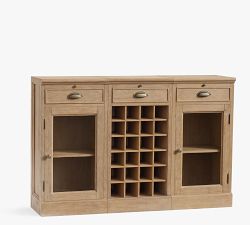 Modular Bar Buffet With Wine Grid (54&quot;)