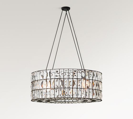 Adeline Crystal Round Chandelier (27")