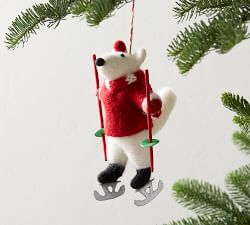 Felt Woodland Critter Ornaments