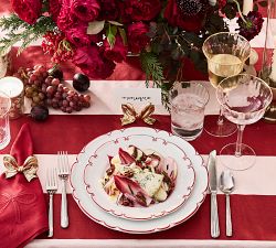 Monique Lhuillier Nell Porcelain Dinner Plates - Set of 4