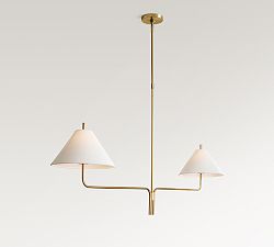 Monroe Metal Linear Chandelier (58")