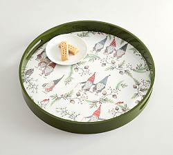 Forest Gnome Handcrafted Serving Tray