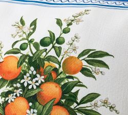 Mark D. Sikes Citrus Stripe Outdoor Pillow