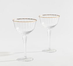 Monique Lhuillier Tatum Coupe Glasses