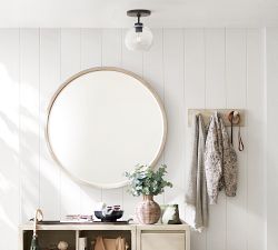 Reagan Glass Flush Mount (8")