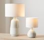 Calla Ceramic Table Lamp (15"-26")