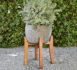 Wood Plant Stand