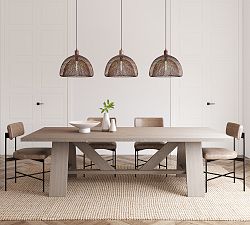 Keaton Communal Dining Table (96&quot;- 144&quot;)