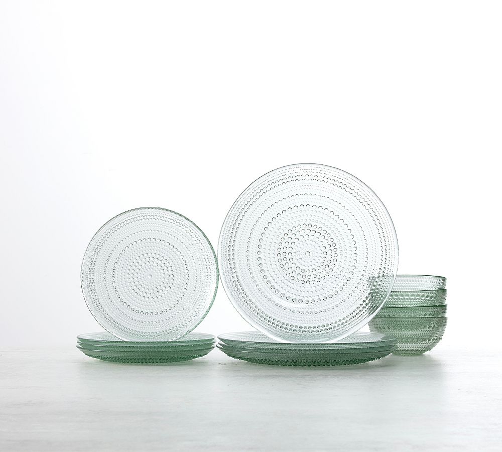 Jupiter 12-Piece Glass Dinnerware Set