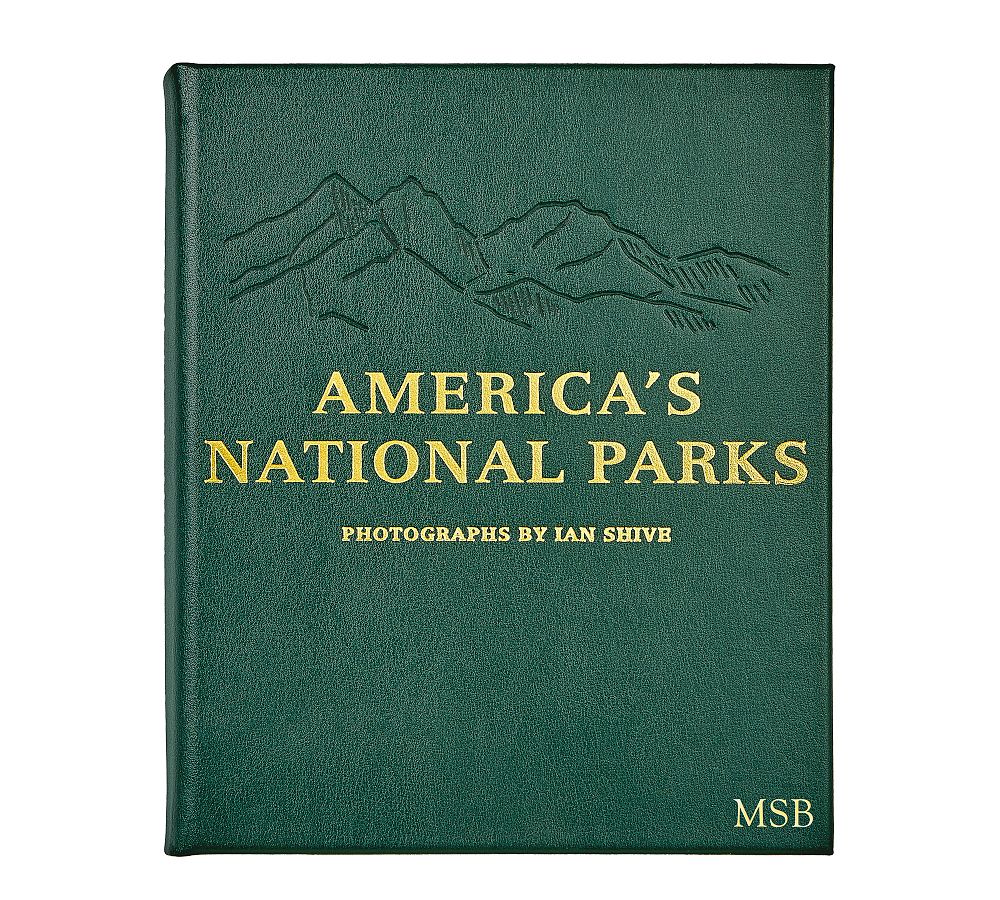 America's National Parks Leather-Bound Book