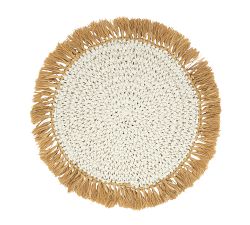 Raffia Placemats, Set of 4
