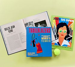 Trailblazers: The Unmatched Story of Women's Tennis Leather-Bound Book