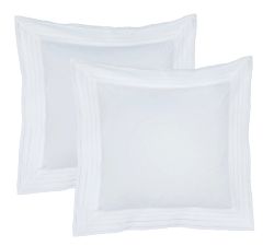 Lylah Cotton Percale Embroidered Sham