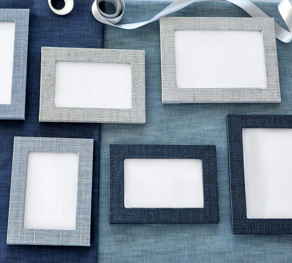 Faux Grasscloth Frames | Pottery Barn