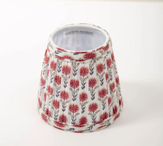 Maison Maison Pleated Block Print Shades - Thumbnail 4