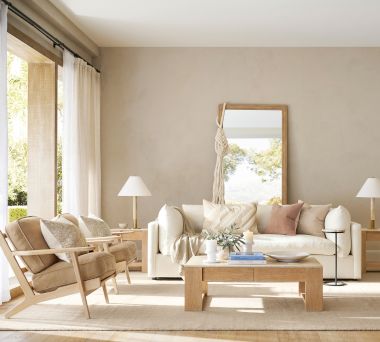 Palmetto Travertine Living Room