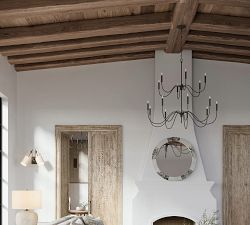Woodhouse Iron Chandelier (34&quot;-58&quot;)