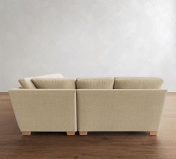 Buchanan Modern Square Arm 3-Piece L-Shaped Sectional (93")