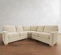 Buchanan Modern Square Arm 3-Piece L-Shaped Wedge Sectional (116&quot;)
