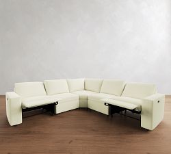 Dream Power Reclining L-Shaped Wedge Sectional (122"-134")