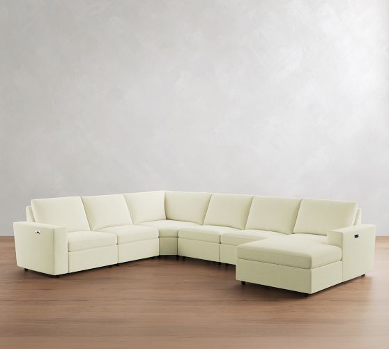 Dream Power Reclining Chaise Sectional - Thumbnail 5