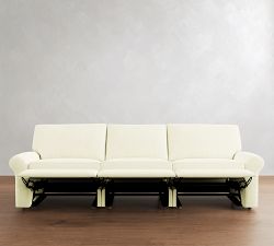 PB Comfort Modern Roll Arm Power Reclining Sofa - Storage Available (85&quot;-145&quot;)
