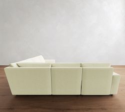 Dream Power Reclining L-Shaped Wedge Sectional (122"-134")