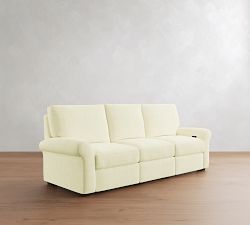 PB Comfort Modern Roll Arm Motion Power Reclining Sofa (93&quot;)