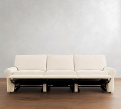 PB Comfort Roll Arm Power Reclining Sofa (78"-145")